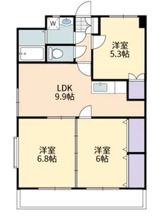 リフォーレ【4階】の間取り