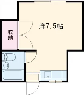 フルールドゥソレイユ【2階】の間取り