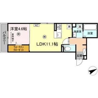 Premier矢賀【2階】の間取り