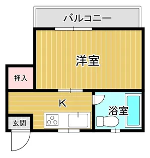 アンデルセンコーポ【3階】の間取り