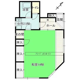 村井ビル【3階】の間取り
