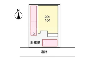 エレガンテカーサ【2階】の地図