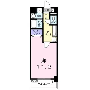 プリマヴェーラ 大原【2階】の間取り