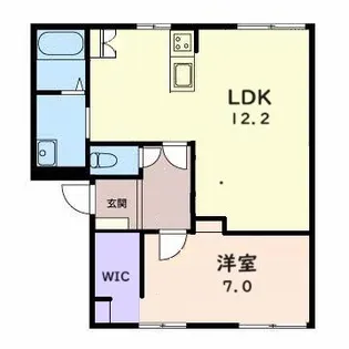 Grandiel I A【1階】の間取り