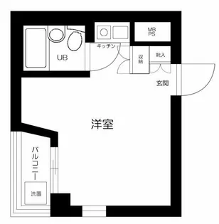 東京都目黒区中央町2【マンション】の間取り