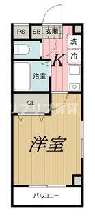 ガーデンヒルズマンション【3階】の間取り