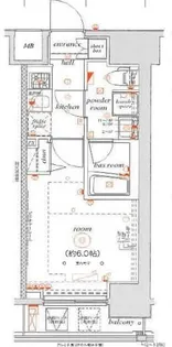 エル・グランジュテ川崎【7階】の間取り