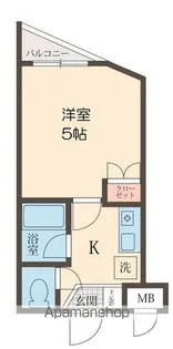 AZALEA恋ヶ窪【3階】の間取り