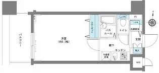 フェニックス八王子弐番館【6階】の間取り