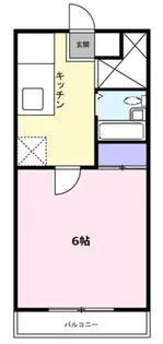 シルキー吉美【2階】の間取り