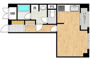 パストラルハイム面影橋【4階】の間取り