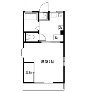 サンパール【2階】の間取り