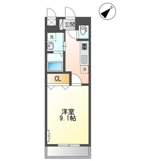Soleil大和【1階】の間取り