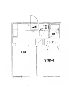 AITY片寄【1階】の間取り