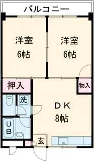 コアパレス常葉【2階】の間取り