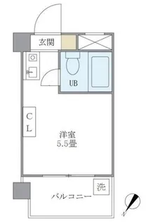 ロイヤルメゾン荻窪【5階】の間取り