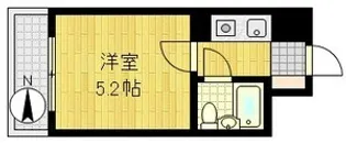 大阪府大阪市中央区日本橋2【マンション】の間取り