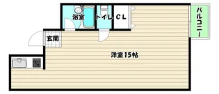 大阪府大阪市淀川区東三国5【マンション】の間取り