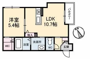Reine若宮町【2階】の間取り