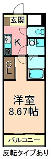 東京都足立区竹の塚6【マンション】の間取り