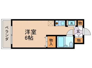 ジョイフル大山【3階】の間取り