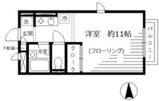ウィンドフォート新桜台【2階】の間取り