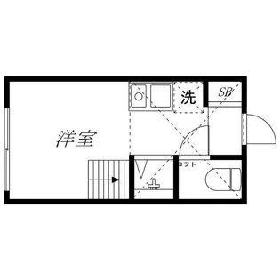ハーモニーテラス向島【2階】の間取り