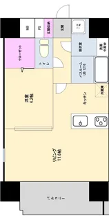 グランパーク県庁東【3階】の間取り