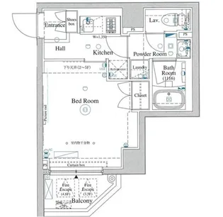 東京都練馬区富士見台3【マンション】の間取り