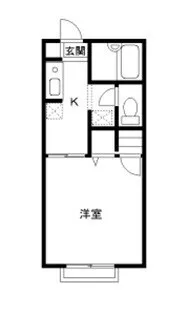 サンビアンS棟【2階】の間取り