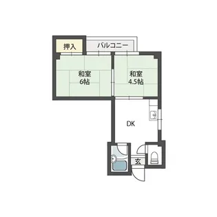 プチメゾン香里園【3階】の間取り