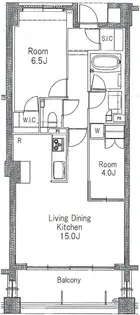 アトラス野毛山【5階】の間取り