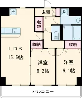 BELLA LUCE A【10階】の間取り