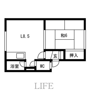 第5コーポ藤【2階】の間取り