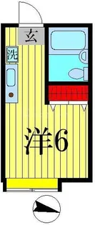 アーク佐野B【1階】の間取り