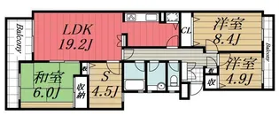 リブレス佐倉【2階】の間取り