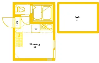 ロックガーデンズ横浜【1階】の間取り