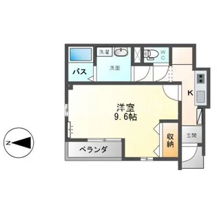 ルミナス メゾン【1階】の間取り