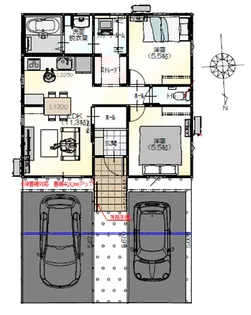 石川県金沢市米泉町2【一戸建】の間取り