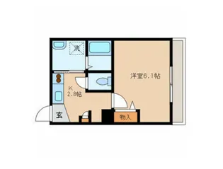 メゾン・ル・ソール【2階】の間取り