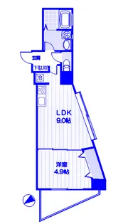 GRACIA YOKOHAMA【3階】の間取り