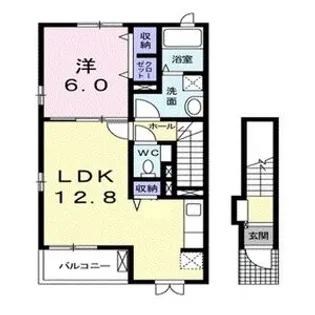 サンガーデンSII【2階】の間取り