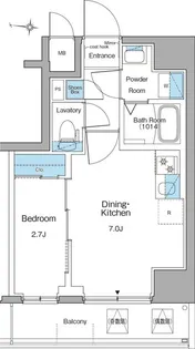 東京都江東区三好1【マンション】の間取り