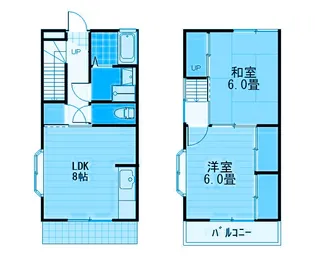 神奈川県川崎市多摩区菅5【アパート】の間取り