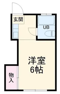 コーポ早川【1階】の間取り