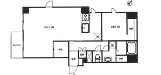 南青山ユニハイツ【7階】の間取り