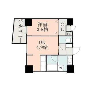 GMH並木坂【6階】の間取り