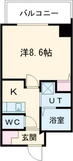 エヌエムキャトフヴァン【8階】の間取り