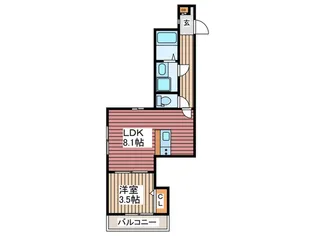 仮)BestStage草加氷川町IV【1階】の間取り