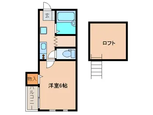 ピュア姪浜北【1階】の間取り